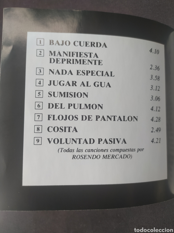 CDs de m&uacute;sica: CD Rosendo Mercado - Foto 3