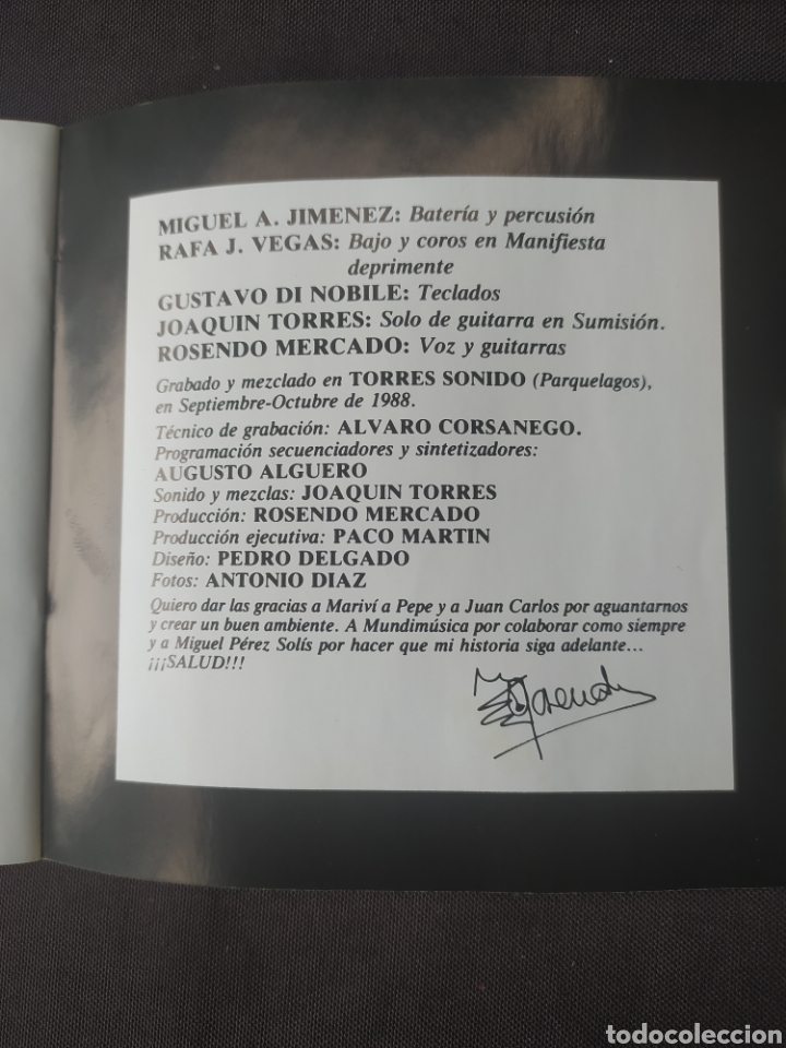 CDs de m&uacute;sica: CD Rosendo Mercado - Foto 4