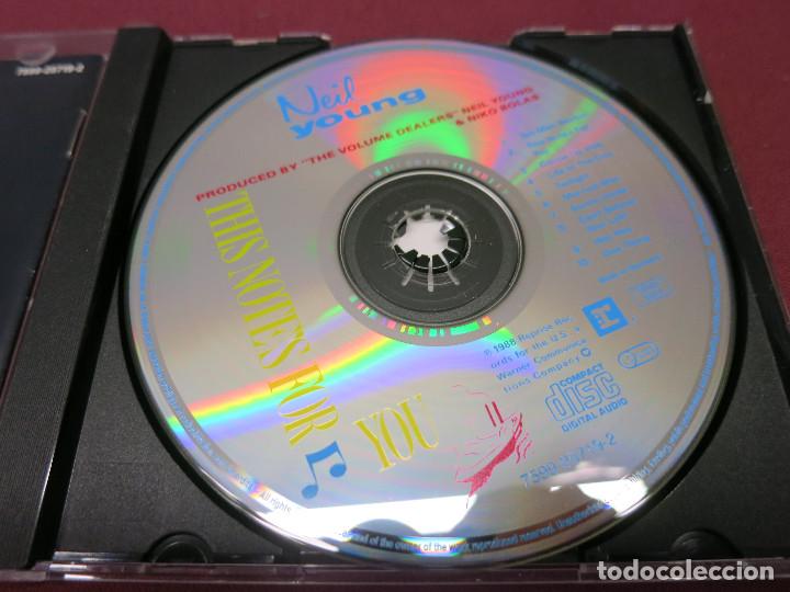 CDs de m&uacute;sica: CD NEIL YOUNG THIS NOTES FOR YOU - Foto 2