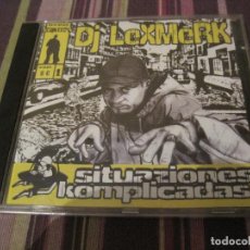 CDs de Música: CD DJ LEXMERK SITUAZIONES KOMPLICADAS HIP HOP. Lote 290765543