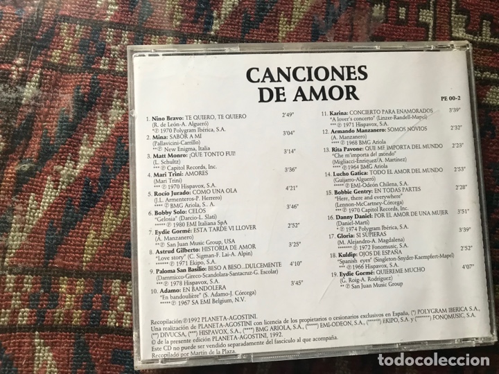 CDs de m&uacute;sica: Canciones de amor. Ni&ntilde;o Bravo&hellip; - Foto 2