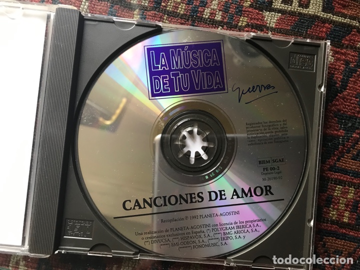 CDs de m&uacute;sica: Canciones de amor. Ni&ntilde;o Bravo&hellip; - Foto 3