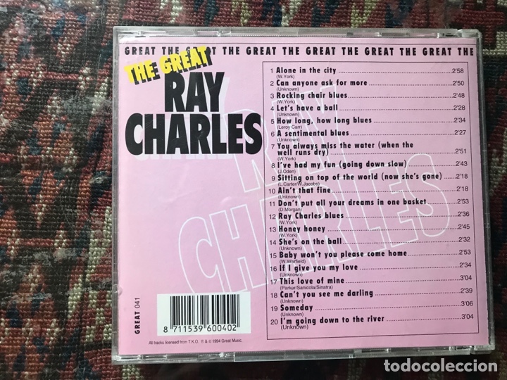CDs de m&uacute;sica: The great Ray Charles - Foto 2