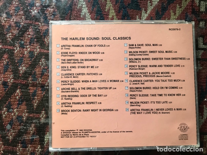 CDs de m&uacute;sica: The Harlem sound: soul classics - Foto 2