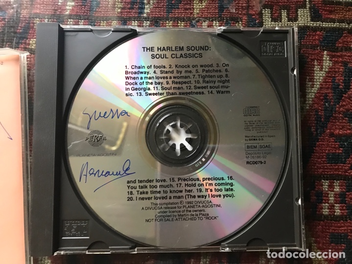 CDs de m&uacute;sica: The Harlem sound: soul classics - Foto 3