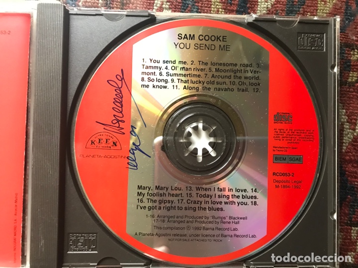 CDs de m&uacute;sica: Sam Cooke. You send me - Foto 3