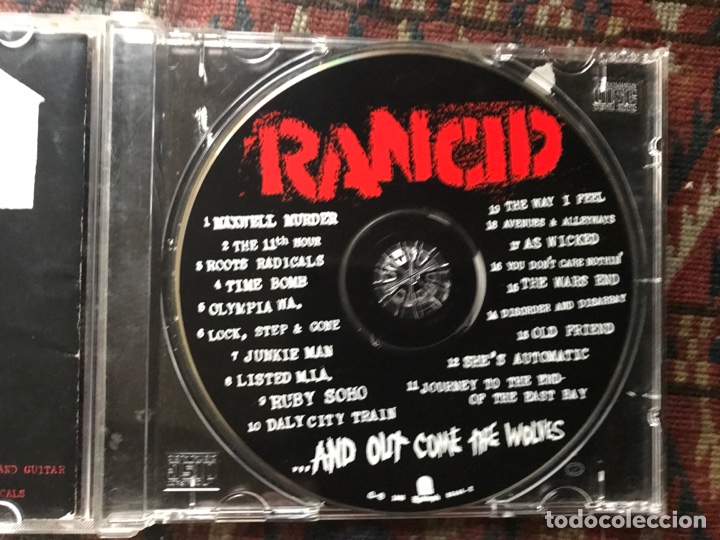 CDs de m&uacute;sica: Rancid. &hellip;and out come the wolves - Foto 3