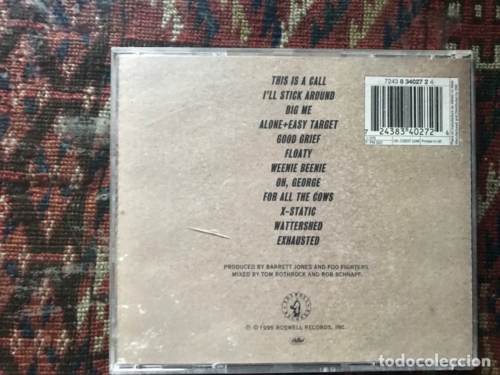 CDs de m&uacute;sica: Foo Fighters. This is a call. Dif&iacute;cil y buscado - Foto 2