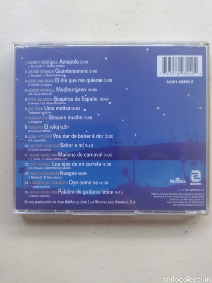 CDs de m&uacute;sica: CD Palabra de guitarra Latina. - Foto 2