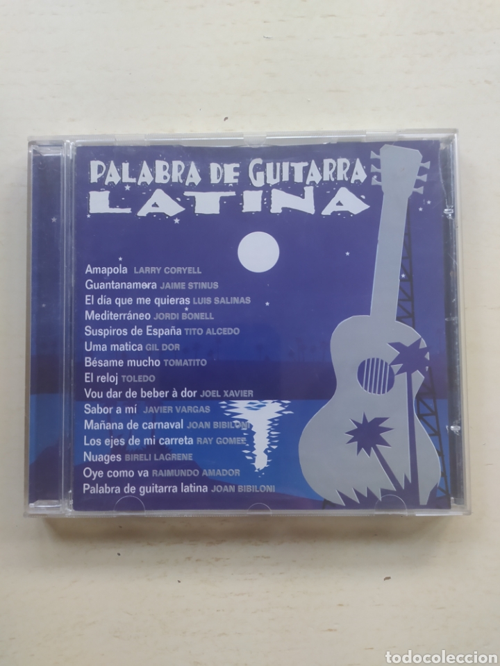 CDs de m&uacute;sica: CD Palabra de guitarra Latina. - Foto 1