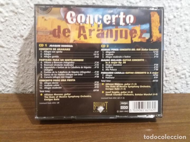 CDs de m&uacute;sica: 2 CD CONCERTO DE ARANJUEZ (LEER DESCRIPCION) - Foto 4