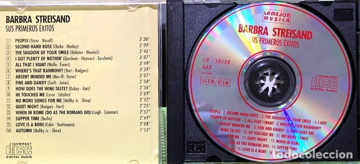 CDs de m&uacute;sica: Barbra Streisand &ndash; Sus Primeros &Eacute;xitos - CD, Compilation - Foto 2