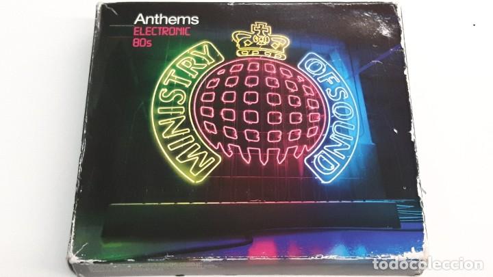 CDs de m&uacute;sica: 3 CD CON FUNDA CARTON - ANTHEMS - ELECTRONIC 80s - Foto 1