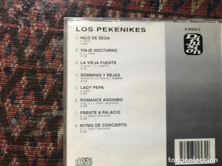 CDs de m&uacute;sica: Pekenikes. Hilo de seda - Foto 2