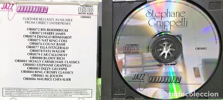 CDs de m&uacute;sica: Stephane Grappelli &ndash; Stephane Grappelli - Jazz Collection - Foto 2