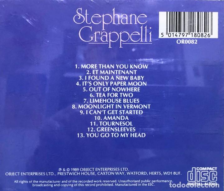 CDs de m&uacute;sica: Stephane Grappelli &ndash; Stephane Grappelli - Jazz Collection - Foto 3