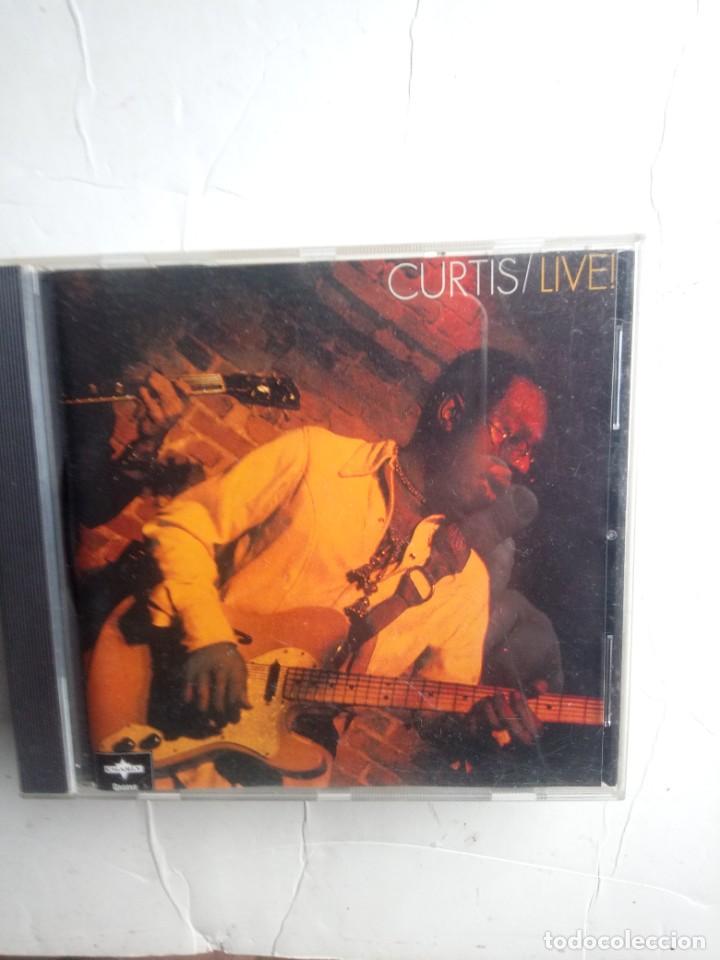 CDs de m&uacute;sica: CURTIS MAYFIELD - CURTIS LIVE CD - Foto 1