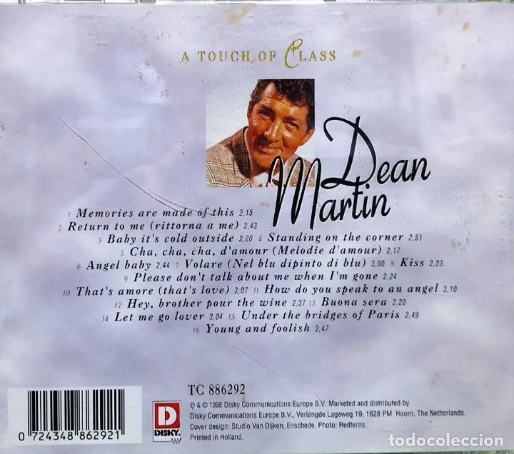 CDs de m&uacute;sica: Dean Martin &ndash; A Touch of Class - CD, Compilation - Foto 3