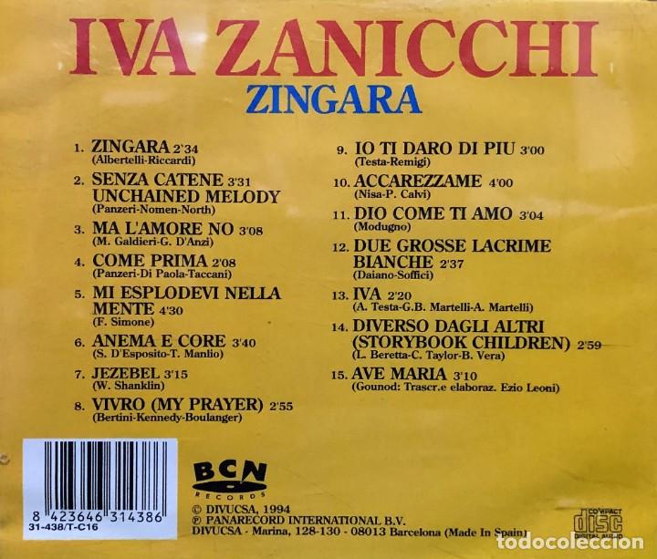 CDs de m&uacute;sica: Iva Zanicchi &ndash; Zingara - CD, Compilation - Foto 3