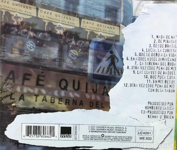 CDs de m&uacute;sica: Caf&eacute; Quijano &ndash; La Taberna Del Buda - CD, Album - Foto 3