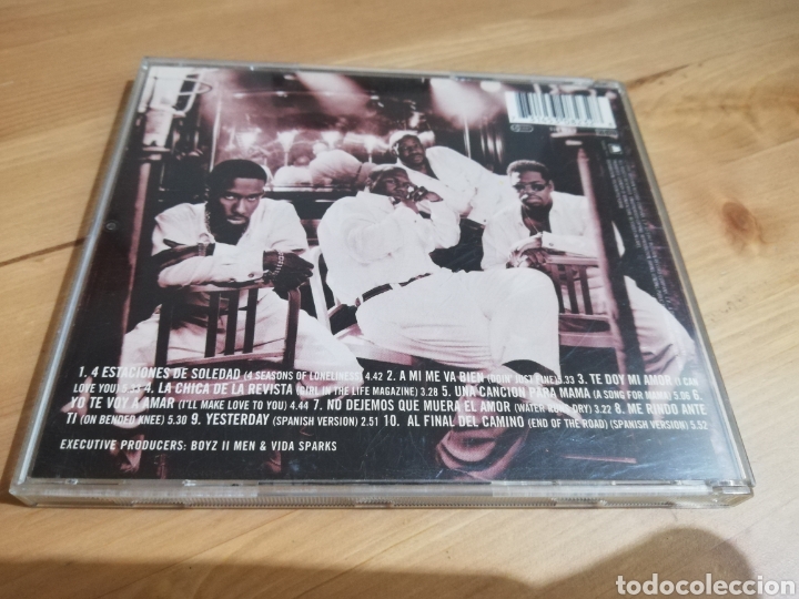 CDs de m&uacute;sica: BOYZ II MEN. EVOLUCION (CD) - Foto 3