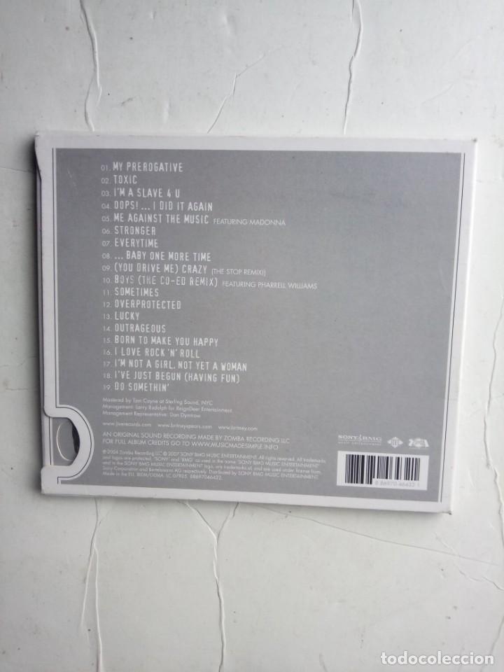 CDs de m&uacute;sica: BRITNEY SPEARS - GREATEST HITS CD - Foto 2
