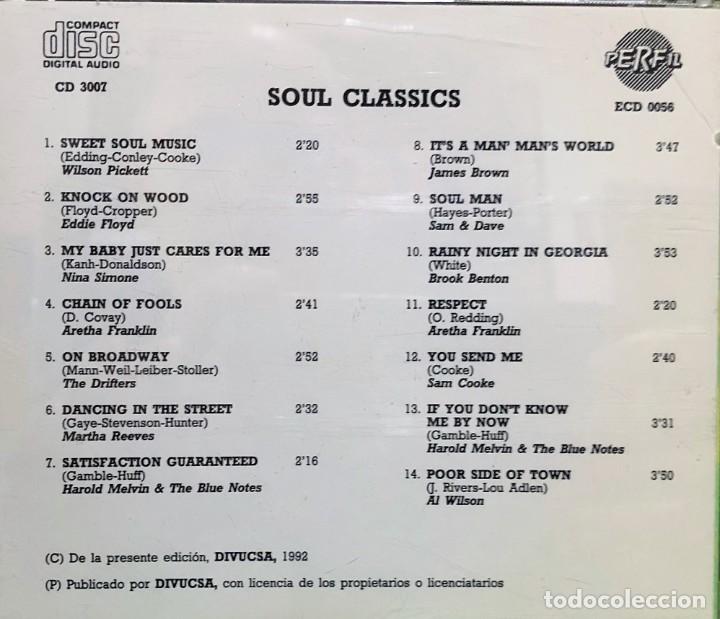 CDs de m&uacute;sica: Various &ndash; Soul Classics - CD, Compilation - Foto 3