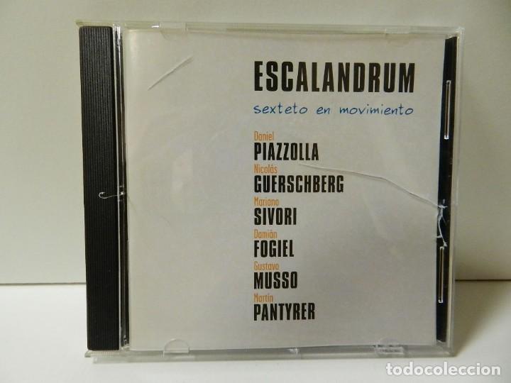 CD de M&uacute;sica: DISCO CD. Escalandrum &ndash; Sexteto en Movimiento. COMPACT DISC