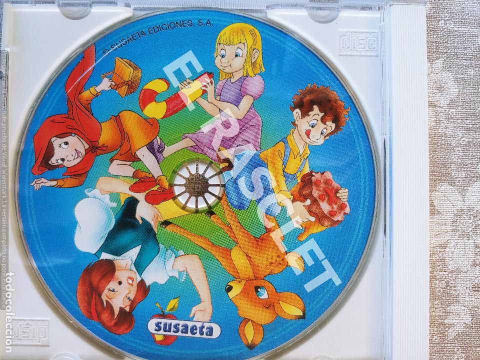 CDs de M&uacute;sica: CD MUSICA - SUSAETA - MUSICA INFANTIL- SOLO DISCO CON CARATULA SIN CAJA ORIGINAL