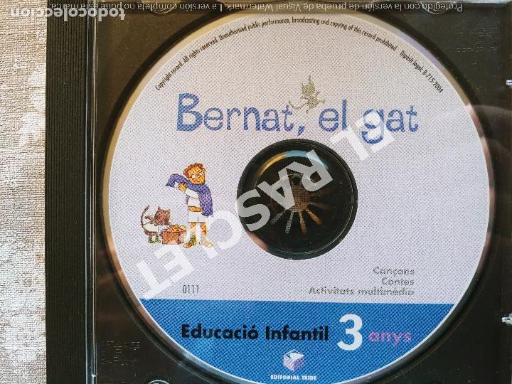 CDs de M&uacute;sica: CD - BERNAT , EL GAT -EDITADO EN CATALAN- MUSICA INFANTIL SOLO DISCO CON CARATULA SIN CAJA ORIGINAL
