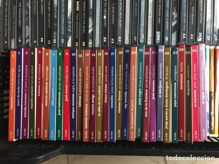 Music CDs: Joyas del flamenco. El pa&iacute;s . Faltan: 11 y 22.