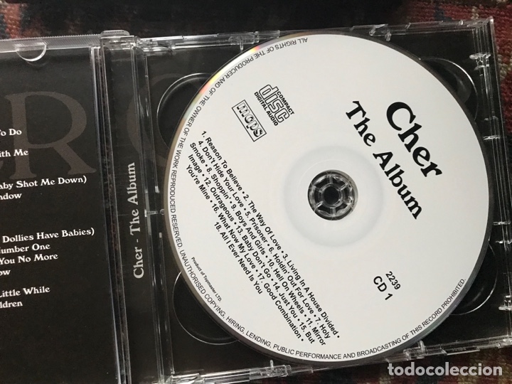 CDs de m&uacute;sica: Cher. The album. 2 CD&rsquo;s - Foto 3