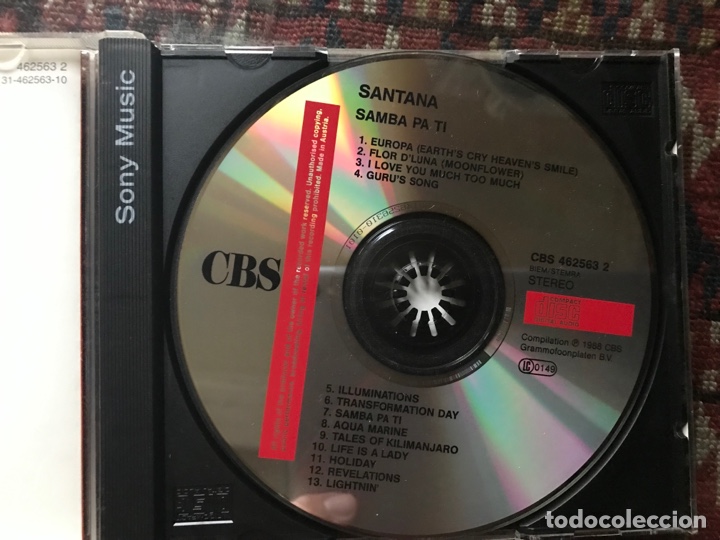 CDs de m&uacute;sica: Samba pa t&iacute;. Santana - Foto 3