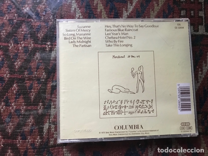 CDs de m&uacute;sica: Leonard Cohen. Greatest hits - Foto 1
