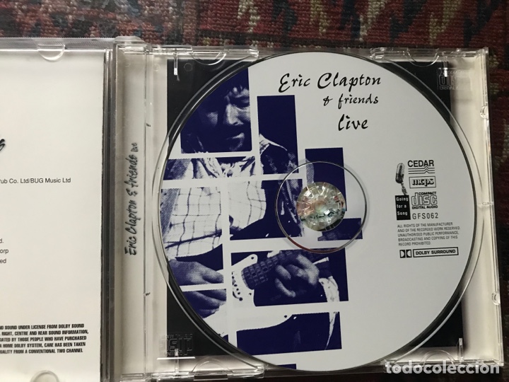 CDs de m&uacute;sica: Eric Clapton E. Friends. Live - Foto 3