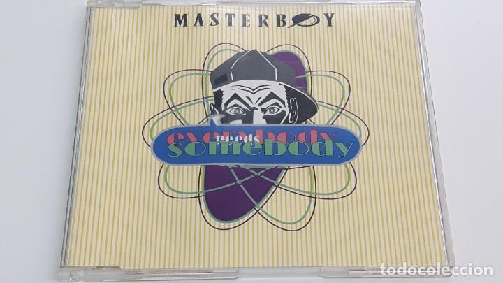 CDs de m&uacute;sica: CD MASTERBOY - EVERYBODY NEEDS SOMEBODY - Foto 1
