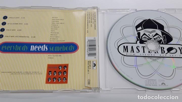 CDs de m&uacute;sica: CD MASTERBOY - EVERYBODY NEEDS SOMEBODY - Foto 2