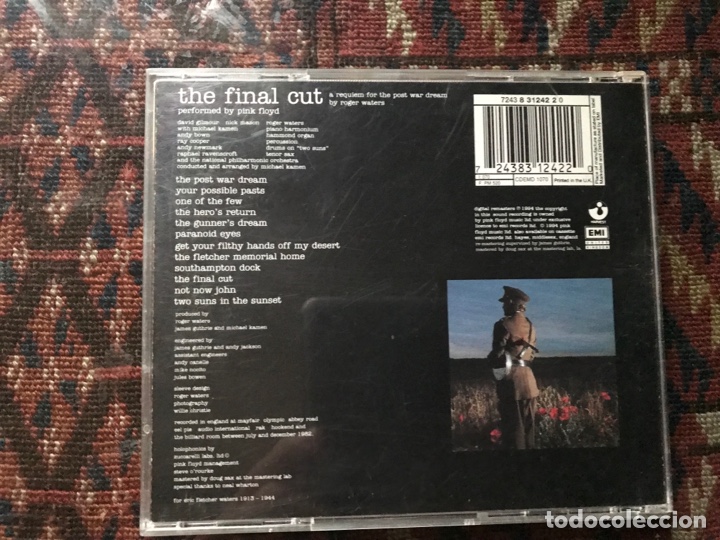 CDs de m&uacute;sica: Pink Floyd. The final cut - Foto 2