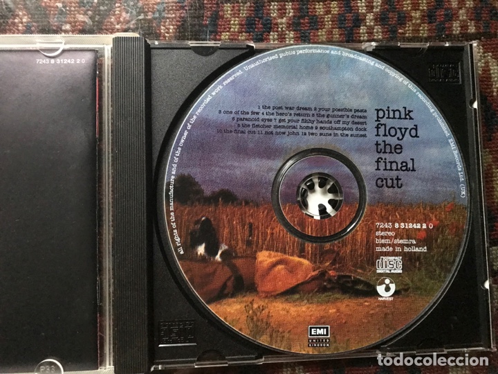 CDs de m&uacute;sica: Pink Floyd. The final cut - Foto 3