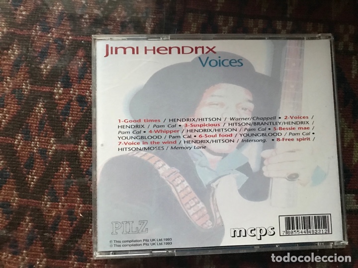 CDs de m&uacute;sica: Jimi Hendrix. Voices - Foto 2