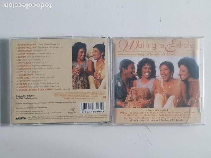 CDs de m&uacute;sica: CD BSO WAITING TO EXHALE - Foto 1