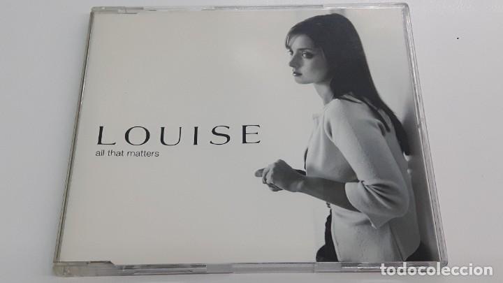 CDs de m&uacute;sica: CD LOUISE - ALL THAT MATTERS - Foto 1