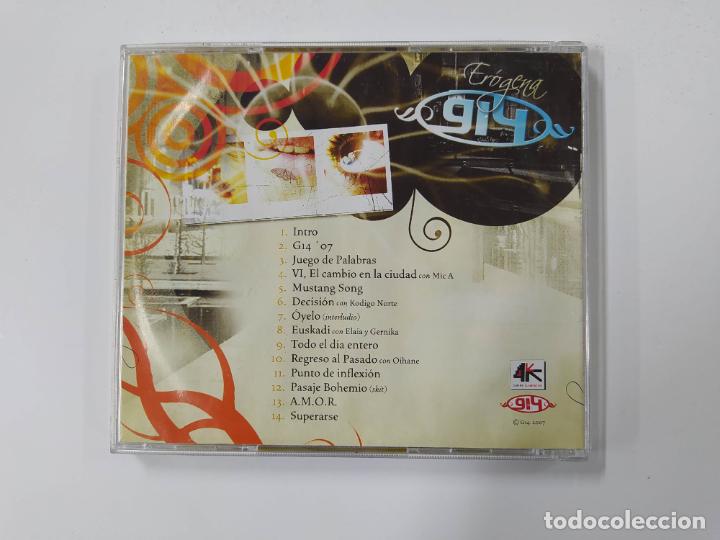 CDs de m&uacute;sica: EROGEN. G14. CD. TDKCD110 - Foto 3