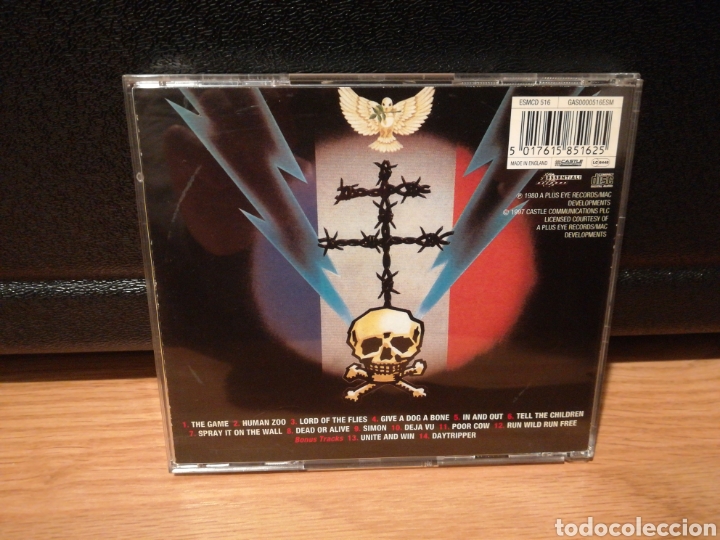 CDs de m&uacute;sica: SHAM 69 - the game - Foto 3