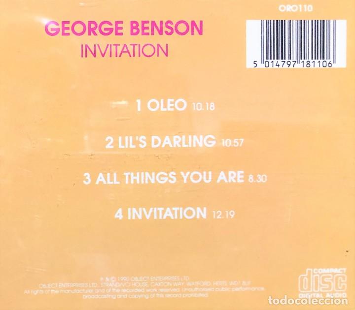 CDs de m&uacute;sica: George Benson &ndash; Invitation - Jazz Collection - CD, Compilation - Foto 3