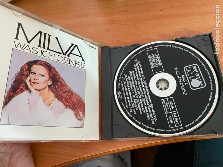 CDs de m&uacute;sica: MILVA (WAS ICH DENKE) CD 11 TRACK (CDIB20) - Foto 2