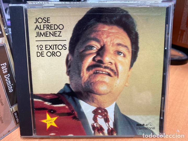 CDs de m&uacute;sica: Jos&eacute; Alfredo Jim&eacute;nez - 12 &Eacute;xitos de Oro (CD, Album) - Foto 1