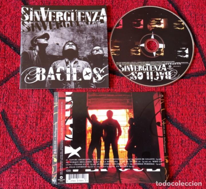 CDs de m&uacute;sica: BACILOS ** Sin Verguenza ** CD ORIGINAL 2004 - Foto 1