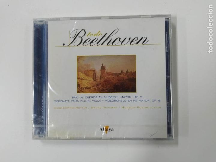 CDs de M&uacute;sica: TODO BEETHOVEN. TRIO DE CUERDA EN BI BEMOL MAYOR OP. 3. ALTAYA. NUEVO. CD TDKCD112
