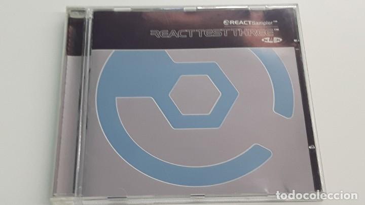 CDs de m&uacute;sica: CD REACT TEST THREE - Foto 1